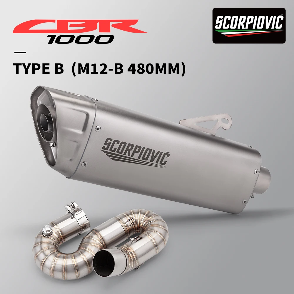 Slip on For CBR1000 CBR1000RR Motorcycle Connect Tube Link Pipe 2008-2016 Year
Slip on For CBR1000 CBR1000RR Motorcycle Connect Tube Link Pipe 2008-2016 Year