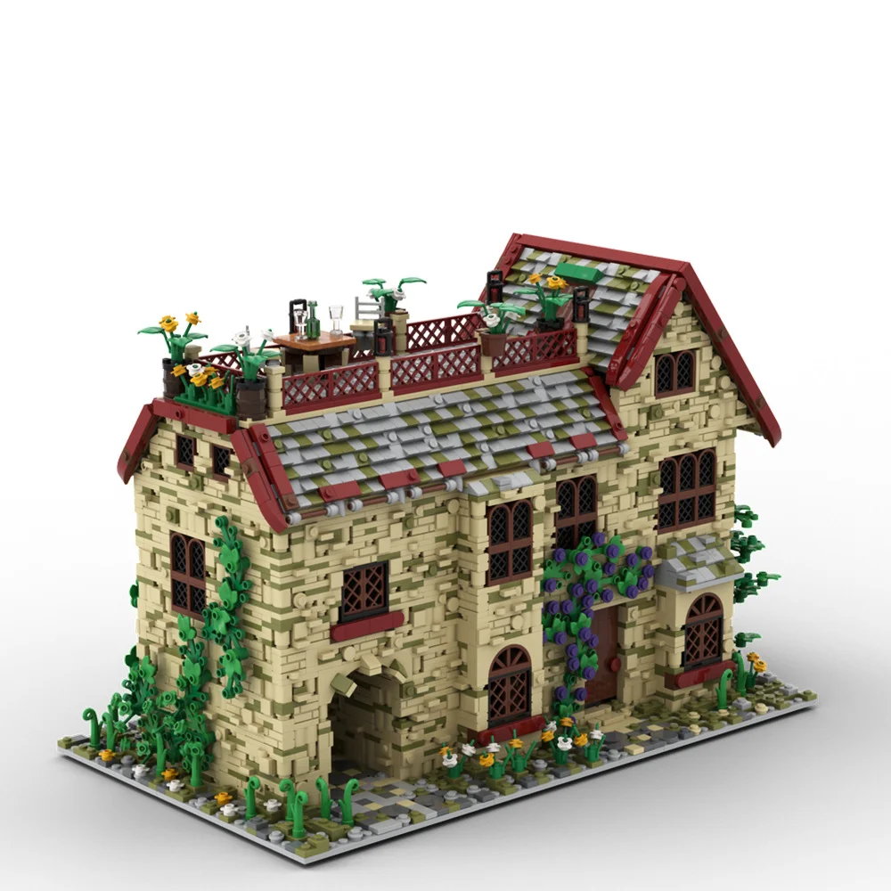 MOC House with Brick an Attic Garden Street View Architecture Model Building Block Birthday Children Birthday Christmas Toy Gift
MOC House with Brick an Attic Garden Street View Architecture Model Building Block Birthday Children Birthday Christmas Toy Gift