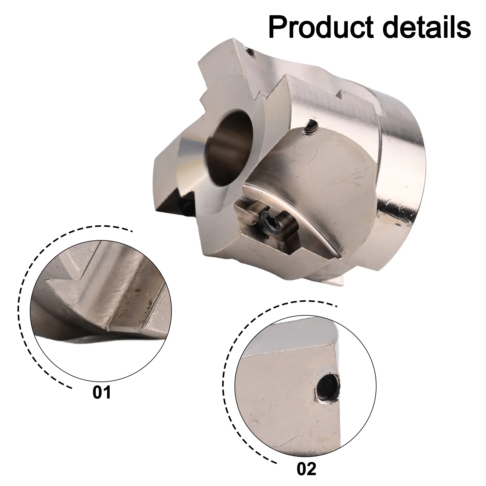 BAP400R-50-22 Indexable Face End Mill Diameter 50mm 16*9*5mm Insert Size 5 Slot Design Heavy-duty CNC Milling High Rotation Rate
BAP400R-50-22 Indexable Face End Mill Diameter 50mm 16*9*5mm Insert Size 5 Slot Design Heavy-duty CNC Milling High Rotation Rate