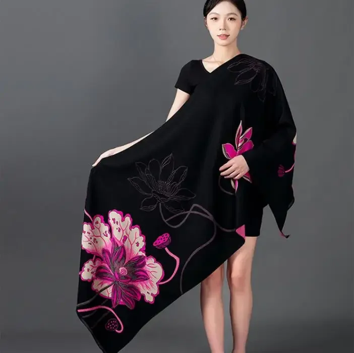 Fashion Shawl Cashmere Wrap Scarf Women Shawl Scarf Ethnic Style Warmth Luxury Warm Scarves Floral Women Jacquard Weave Shawl
Fashion Shawl Cashmere Wrap Scarf Women Shawl Scarf Ethnic Style Warmth Luxury Warm Scarves Floral Women Jacquard Weave Shawl