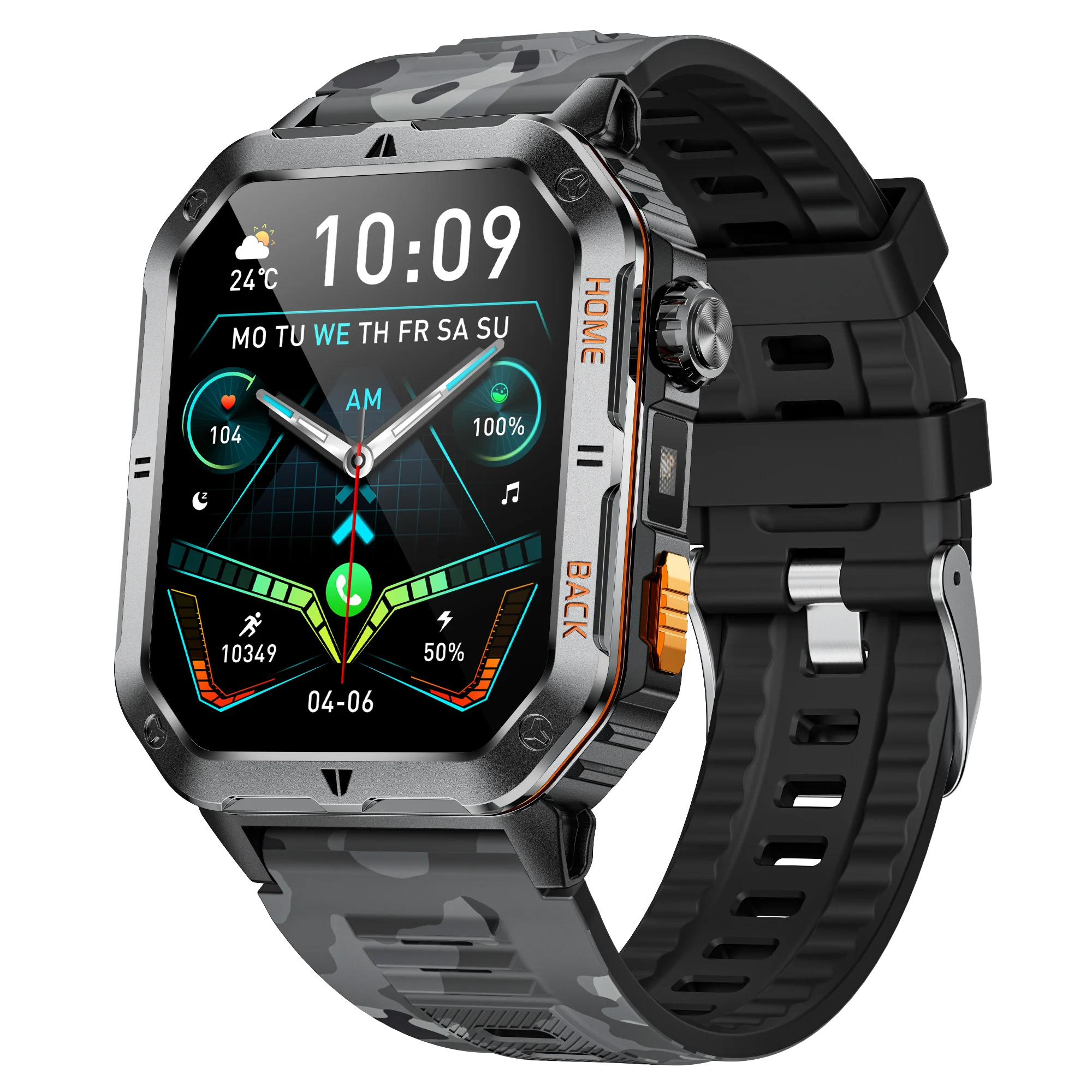 Новые смарт-часы 2026 года с аккумулятором 1000 мАч, MT62, для мужчин и женщин, для активного отдыха, со светодиодным фонариком, 2.01'', с функцией звонков по Bluetooth, трекером активности и монитором сердечного ритма
Новые смарт-часы 2026 года с аккумулятором 1000 мАч, MT62, для мужчин и женщин, для активного отдыха, со светодиодным фонариком, 2.01'', с функцией звонков по Bluetooth, трекером активности и монитором сердечного ритма