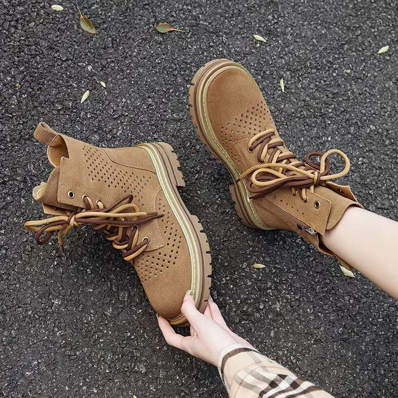 Женские ботинки с круглым носком, обувь на молнии со шнуровкой и украшением на квадратном каблуке, дышащие женские ботильоны для отдыха, Zapatillas De Mujer
Женские ботинки с круглым носком, обувь на молнии со шнуровкой и украшением на квадратном каблуке, дышащие женские ботильоны для отдыха, Zapatillas De Mujer