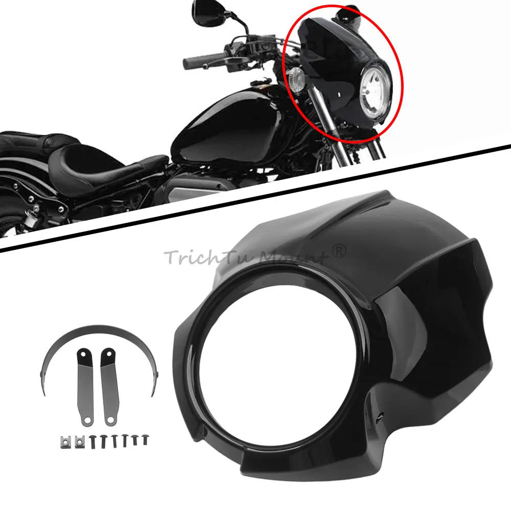 For Yamaha XVS 950 SPEC BOLT 950 2014-2020 Honda Rebel CMX 300 500 1100 2020-2021 Motorcycle Headlight Fairing Windshiled Cover
For Yamaha XVS 950 SPEC BOLT 950 2014-2020 Honda Rebel CMX 300 500 1100 2020-2021 Motorcycle Headlight Fairing Windshiled Cover