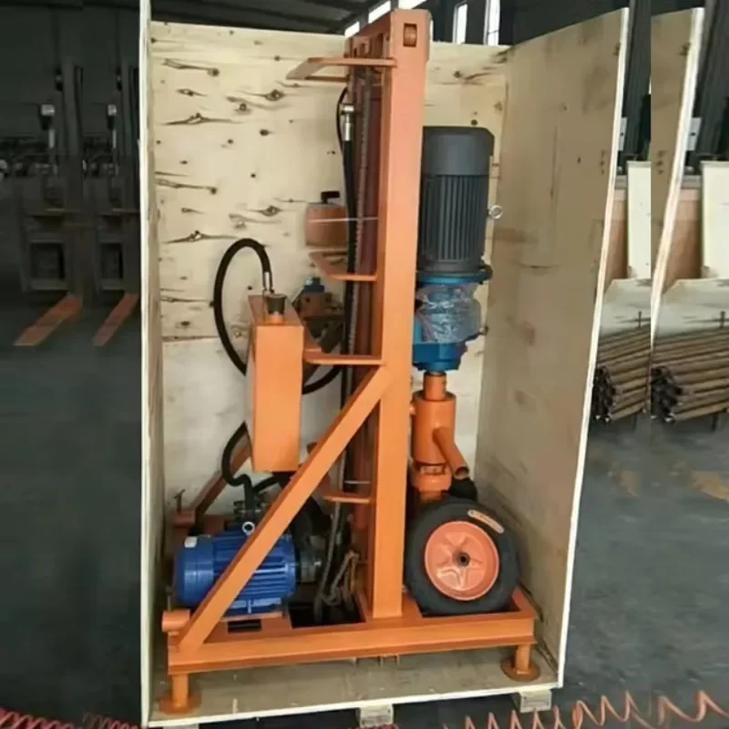Rotary Water Well Drilling Rig Por 100 Meter Deep Small Water Well Drilling Rig Machine
Rotary Water Well Drilling Rig Por 100 Meter Deep Small Water Well Drilling Rig Machine