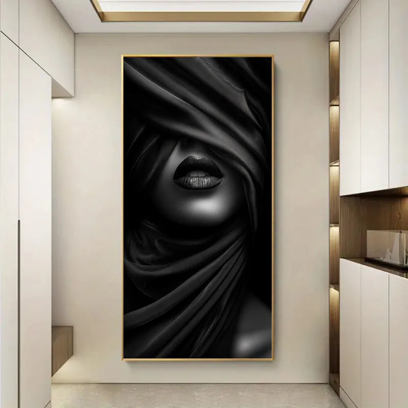 2D/Flat Modern Abstract Female Portrait Canvas Wall Art Frameless Minimalist Black & Whit Canvas Print for Living Room Decortion
2D/Flat Modern Abstract Female Portrait Canvas Wall Art Frameless Minimalist Black & Whit Canvas Print for Living Room Decortion