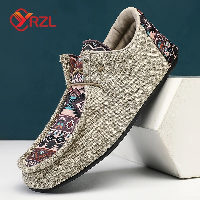 YRZL High Quality Men Canvas Shoes Breathable Comfortable Outdoor Slip on Walking Shoe Soft Classic Loafer for Men Bedroom Shoes
YRZL High Quality Men Canvas Shoes Breathable Comfortable Outdoor Slip on Walking Shoe Soft Classic Loafer for Men Bedroom Shoes