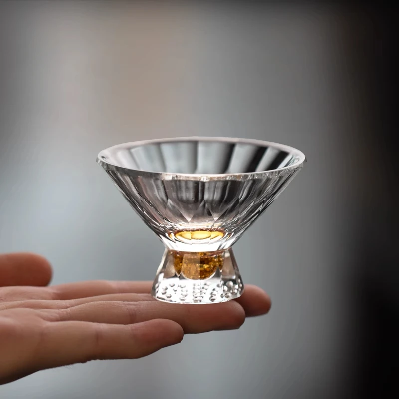 Master Cup, высококачественная хрустальная стеклянная чайная чашка, бытовая креативная одиночная персональная чашка ручной работы, высококачественная изысканная чайная чашка на высоких ножках
Master Cup, высококачественная хрустальная стеклянная чайная чашка, бытовая креативная одиночная персональная чашка ручной работы, высококачественная изысканная чайная чашка на высоких ножках