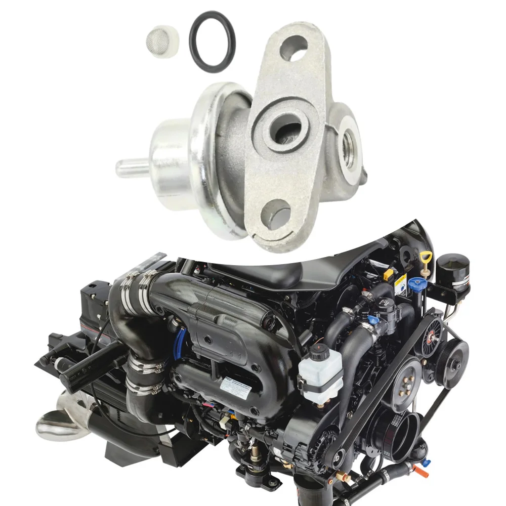 861126A1 Car Fuel Pressure Regulator Kit For Mercury MerCruiser 350 MAg MPI 4.3L 5.0L 5.7L 6.2L V8 Motors 9-33206 933206
861126A1 Car Fuel Pressure Regulator Kit For Mercury MerCruiser 350 MAg MPI 4.3L 5.0L 5.7L 6.2L V8 Motors 9-33206 933206