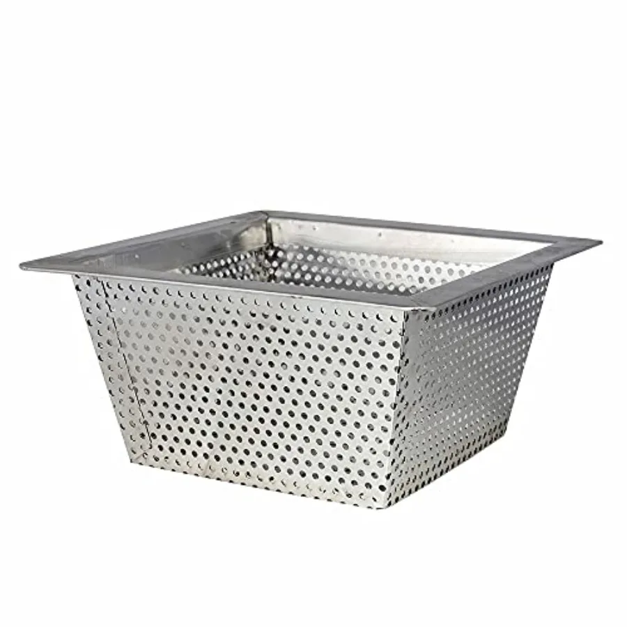 Floor Drain Strainer Stainless Steel 10" x 10" x 5" Stainless Steel Floor Drain Strainer. 10 in. x 10 in. x 5 in. Commercial La
Floor Drain Strainer Stainless Steel 10" x 10" x 5" Stainless Steel Floor Drain Strainer. 10 in. x 10 in. x 5 in. Commercial La
