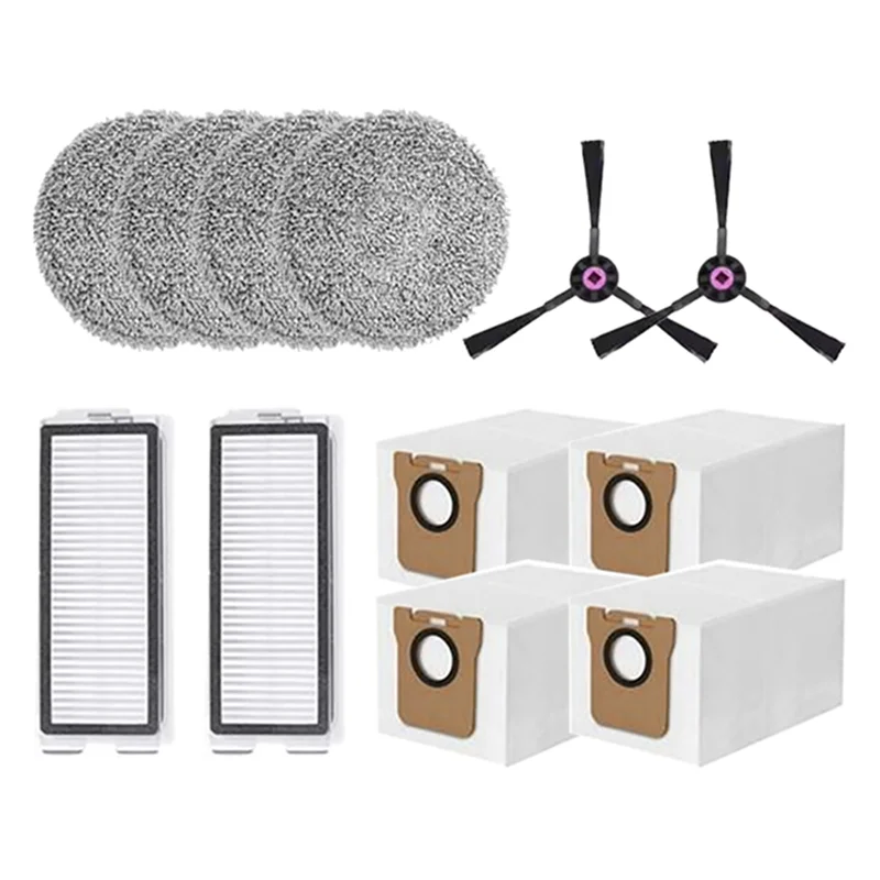B98A-12PCS для робота-пылесоса JONR P20 PRO/JONR T5 Pro, запасные части, боковая щетка, фильтр, швабра, тканевый мешок для пыли
B98A-12PCS для робота-пылесоса JONR P20 PRO/JONR T5 Pro, запасные части, боковая щетка, фильтр, швабра, тканевый мешок для пыли