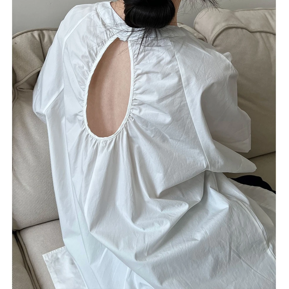 Women Tops Round Neck Short Sleeve Top Backless Solid Casual Loose Tees Y2k Streetwear T Shirts Elegant Work Regular 2026
Women Tops Round Neck Short Sleeve Top Backless Solid Casual Loose Tees Y2k Streetwear T Shirts Elegant Work Regular 2026