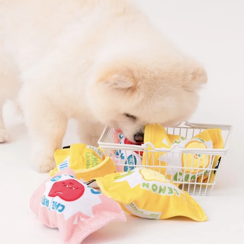 INS Plush Pet Toys Cute Candy Squeak Toys Bb Barking Sniffing Pads Rattling Paper Cat Puppy Supplies Bichon Yorkshire Dog Toys
INS Plush Pet Toys Cute Candy Squeak Toys Bb Barking Sniffing Pads Rattling Paper Cat Puppy Supplies Bichon Yorkshire Dog Toys