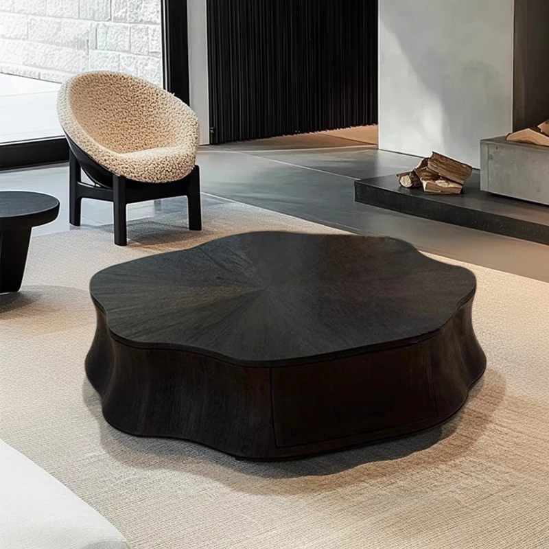 Oak coffee table Italian minimalist flower type modern minimalist high-end cloud
Oak coffee table Italian minimalist flower type modern minimalist high-end cloud