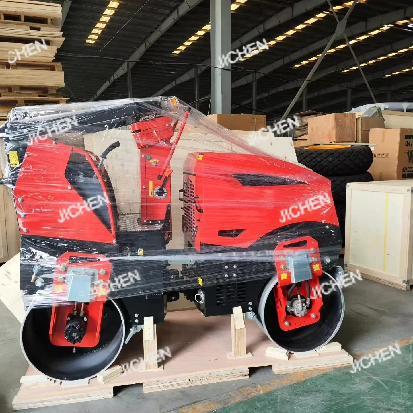 ZJCQ JC Строительная техника Мини асфальтовый двойной барабан Вибрационный ролик 1 тонна 2 тонны 3 тонны Мини-дорожный роликовый компактор
ZJCQ JC Строительная техника Мини асфальтовый двойной барабан Вибрационный ролик 1 тонна 2 тонны 3 тонны Мини-дорожный роликовый компактор