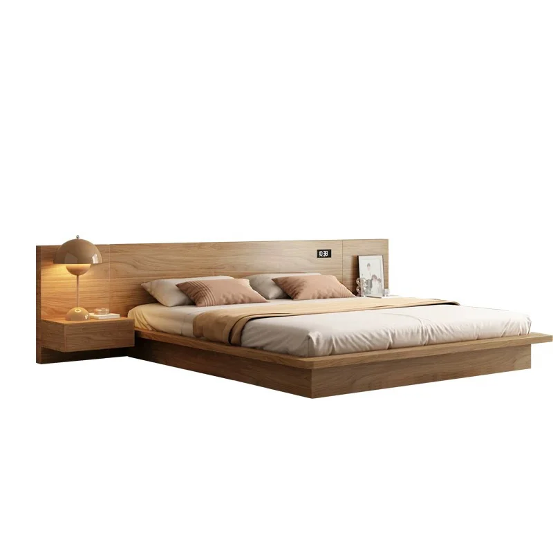 &c Japanese Tatami Floor Bed Modern King Queen Size Platform Wooden Bed Frame Bedroom Furniture Double Bed With Nightstand
&c Japanese Tatami Floor Bed Modern King Queen Size Platform Wooden Bed Frame Bedroom Furniture Double Bed With Nightstand