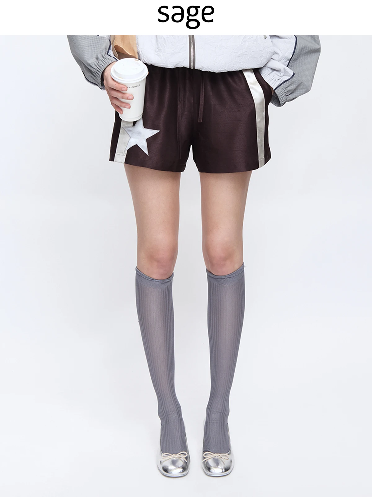 Sagestudio Textured Starburst Patchwork Belted orts Casual High Waist Polyester Fiber Woven Straight Leg Ladies orts
Sagestudio Textured Starburst Patchwork Belted orts Casual High Waist Polyester Fiber Woven Straight Leg Ladies orts