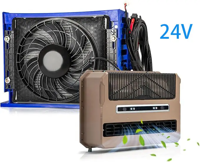 24V Truck air Conditioner Silent DC air Conditioner Unit for Agricultural Vehicles, Trailers, Excavators, Vans, Trucks
24V Truck air Conditioner Silent DC air Conditioner Unit for Agricultural Vehicles, Trailers, Excavators, Vans, Trucks