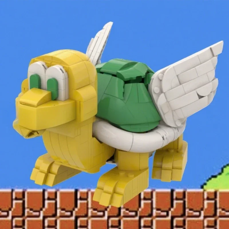 644 детали MOC: Зеленый десантный отряд Koopass, итальянский сантехник, строительные блоки, рождественский подарок, развивающие игрушки, подарки для детей
644 детали MOC: Зеленый десантный отряд Koopass, итальянский сантехник, строительные блоки, рождественский подарок, развивающие игрушки, подарки для детей