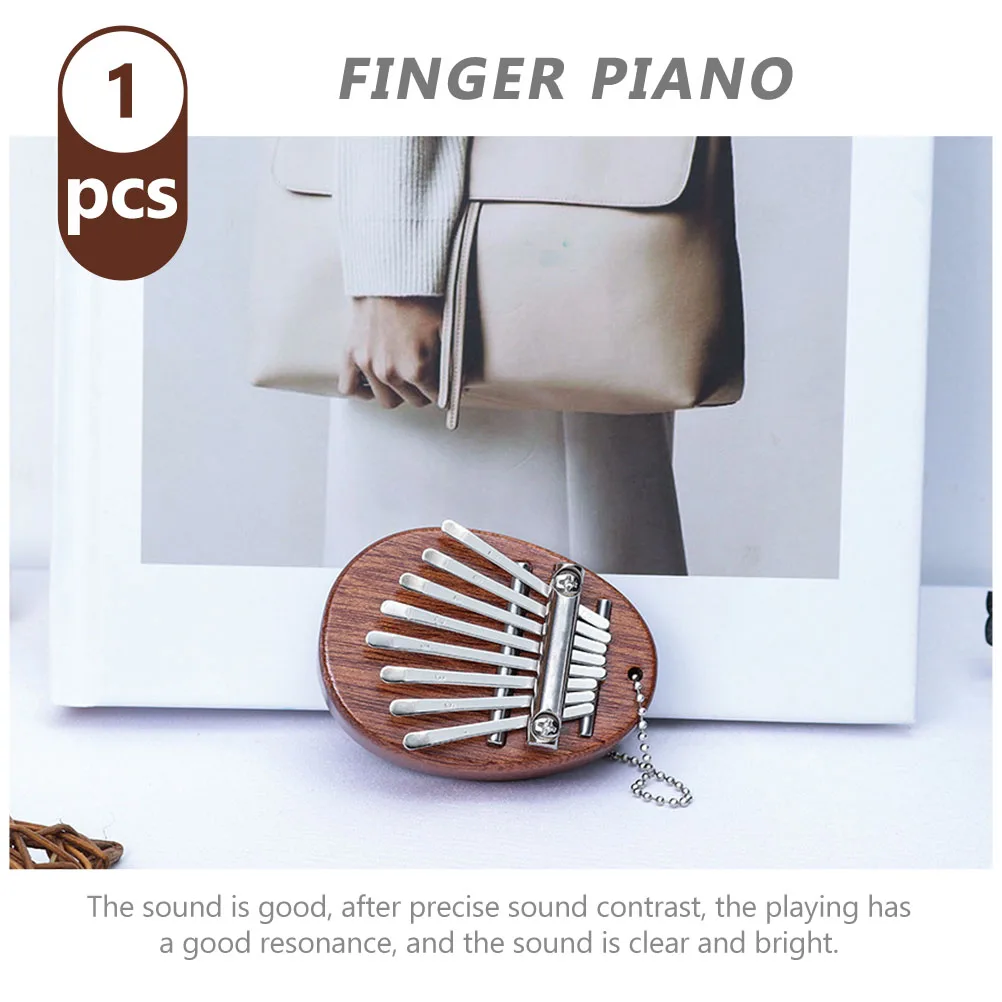 8 Tone Wooden Kalimba Thumb Piano Musical Instrument For Beginners Resonant Clear Sound Comfortable Arc Design Easy Operation
8 Tone Wooden Kalimba Thumb Piano Musical Instrument For Beginners Resonant Clear Sound Comfortable Arc Design Easy Operation