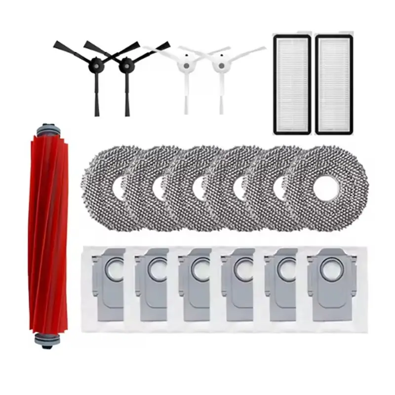ABXH For Roborock Q Revo Maxv/Q Revo S/Q Revo Pro Vacuum Cleaner- Replacement Main Brush, Dust Bag, Hepa Filter, Mop Cloth
ABXH For Roborock Q Revo Maxv/Q Revo S/Q Revo Pro Vacuum Cleaner- Replacement Main Brush, Dust Bag, Hepa Filter, Mop Cloth