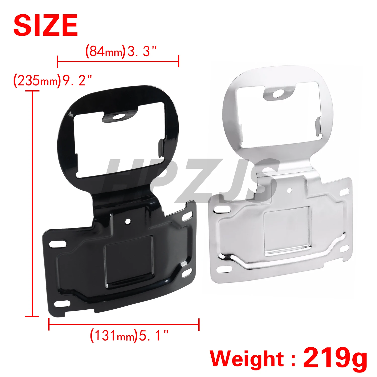 Black/Chrome Motorcycle License Plate Relocation For Harley Touring Electra Road Glide FLHTCU Ultra Limited FLHTK CVO 2014-2020
Black/Chrome Motorcycle License Plate Relocation For Harley Touring Electra Road Glide FLHTCU Ultra Limited FLHTK CVO 2014-2020