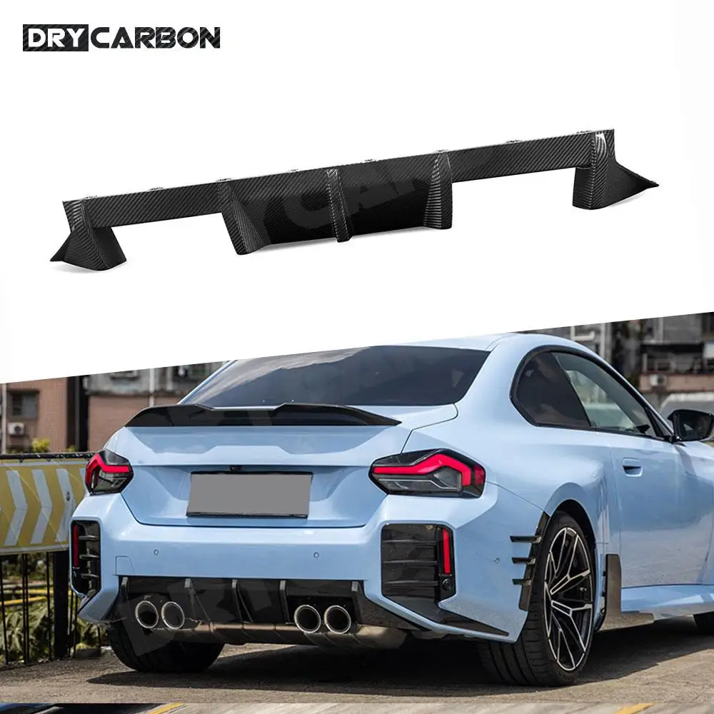 Dry Carbon Fiber Rear Bumper Diffuser Splitters Spoiler Body Kits for BMW 2 Series M2 G87 2023+ FRP Black Bumper Guard Accessory
Dry Carbon Fiber Rear Bumper Diffuser Splitters Spoiler Body Kits for BMW 2 Series M2 G87 2023+ FRP Black Bumper Guard Accessory