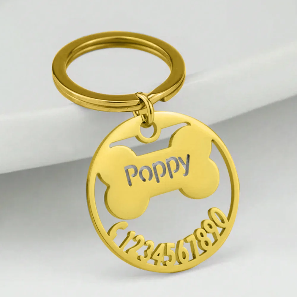 Personalized Pet Name Necklace For Women Bone Circular Number Pendant Gifts Handmade Custom Dog Cat Keychain Memory Jewelry Gif
Personalized Pet Name Necklace For Women Bone Circular Number Pendant Gifts Handmade Custom Dog Cat Keychain Memory Jewelry Gif