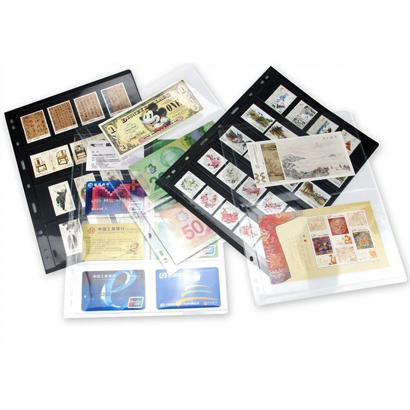 5Pcs A4 Stamp Collection Pages 2/3/4/5/6/7 Row Double Sided,Stamp Album Refills for Collectors,Archival Safe Stamp Storage Sheet
5Pcs A4 Stamp Collection Pages 2/3/4/5/6/7 Row Double Sided,Stamp Album Refills for Collectors,Archival Safe Stamp Storage Sheet