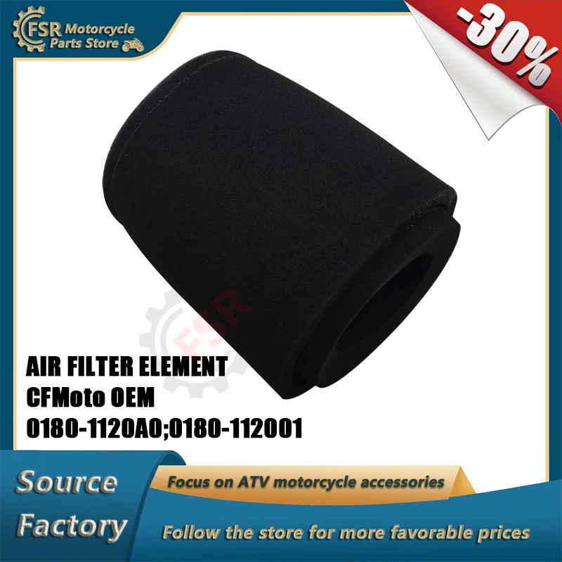 AIR FILTER ELEMENT Fits CFMoto UFORCE 500 X5 X6 CFORCE 500 600 ZFORCE 600 CARB/SWB /LWB Quad parts 0180-1120A0 0180-112001
AIR FILTER ELEMENT Fits CFMoto UFORCE 500 X5 X6 CFORCE 500 600 ZFORCE 600 CARB/SWB /LWB Quad parts 0180-1120A0 0180-112001