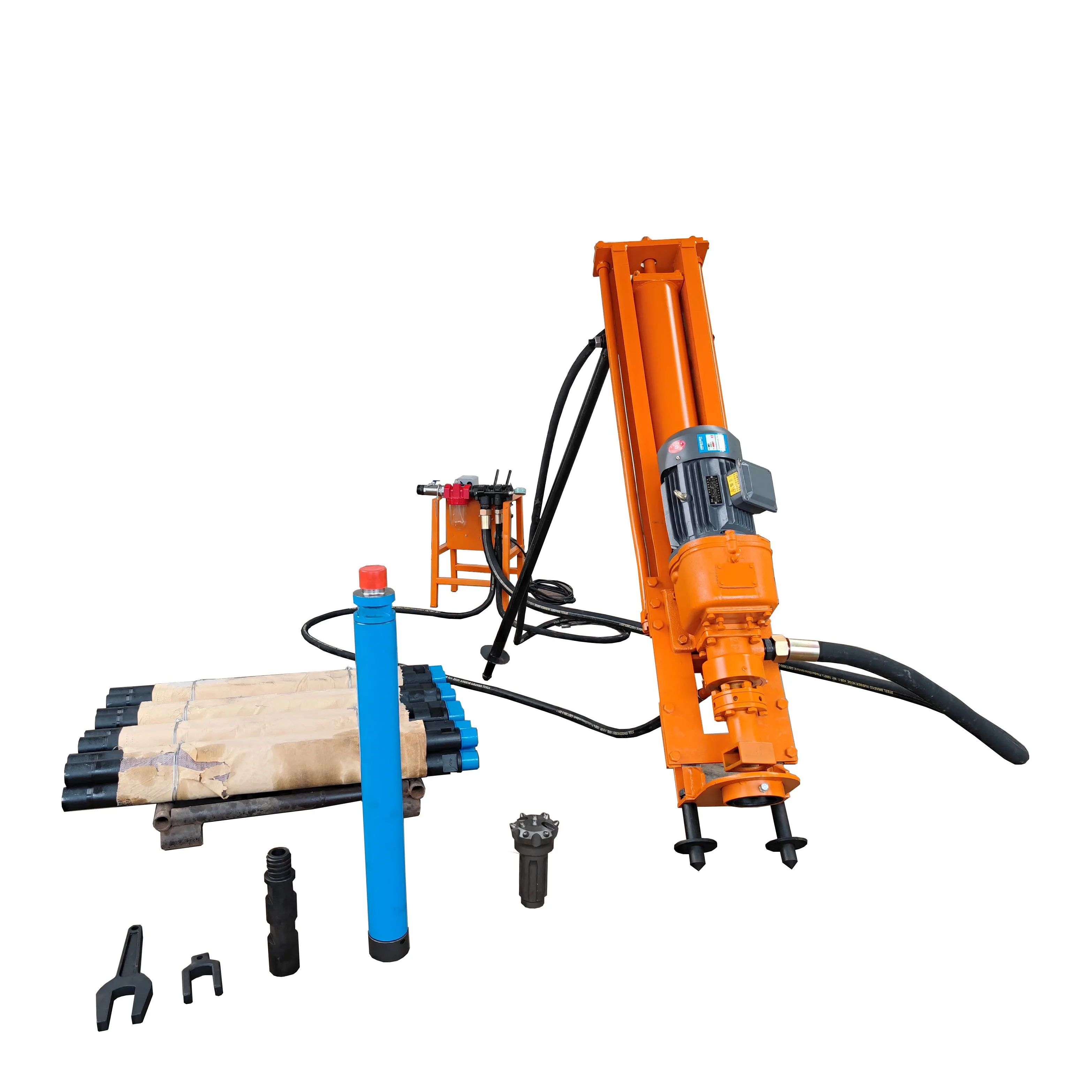 The Portable Drilling Rig with High-efficiency Pneumatic and Easy to Operate
The Portable Drilling Rig with High-efficiency Pneumatic and Easy to Operate