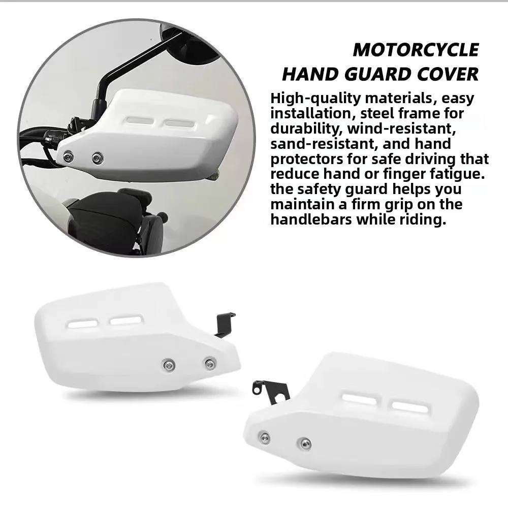 Applicable for Honda CL300 CL500 modified handlebar hand guard, windshield hand guard, windshield hand guard accessories
Applicable for Honda CL300 CL500 modified handlebar hand guard, windshield hand guard, windshield hand guard accessories