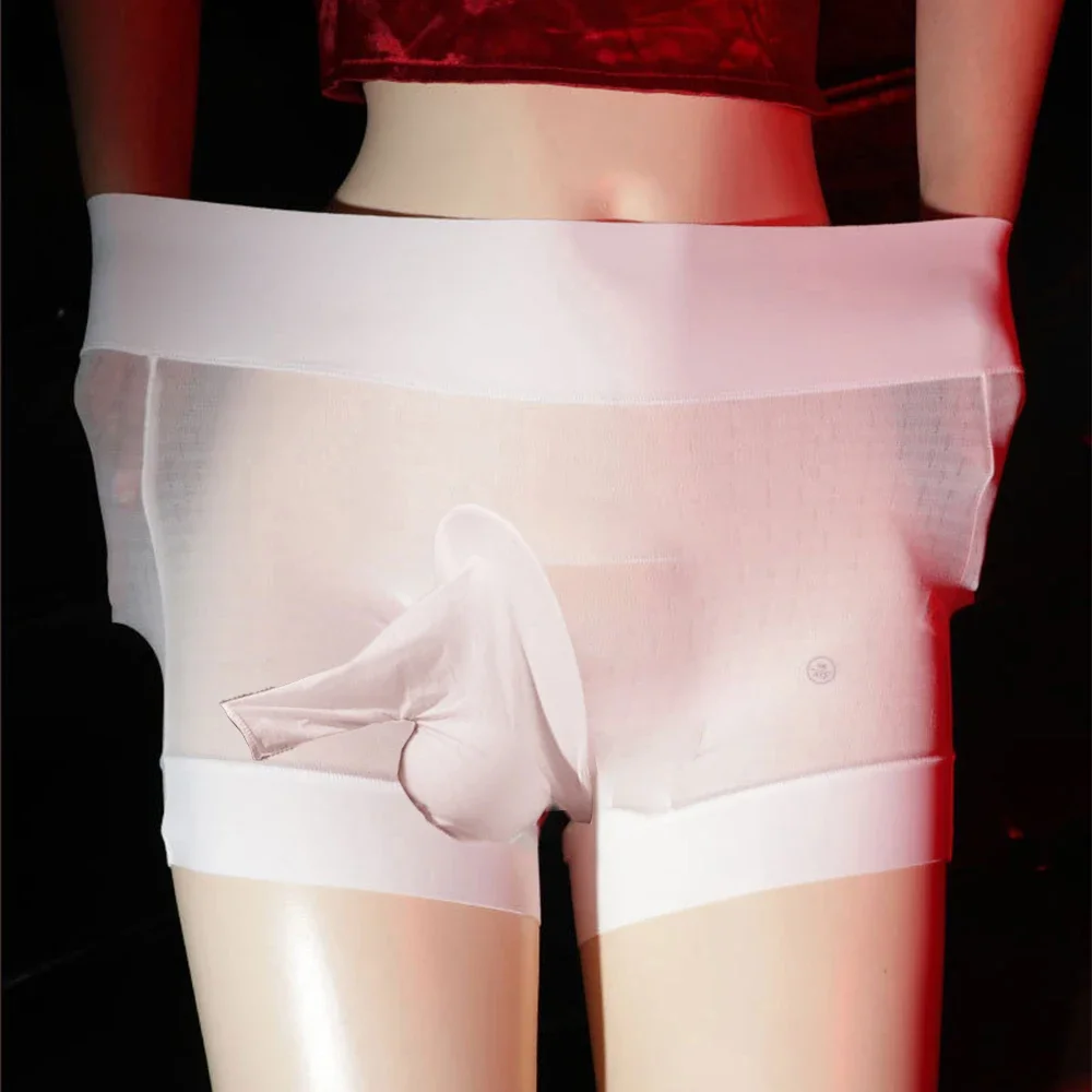 Sexy Men Oil Shiny See Through Underwear Glossy Briefs Elephant Nose Meshshorts Gay Man Underpant Exotic Underpants
Sexy Men Oil Shiny See Through Underwear Glossy Briefs Elephant Nose Meshshorts Gay Man Underpant Exotic Underpants