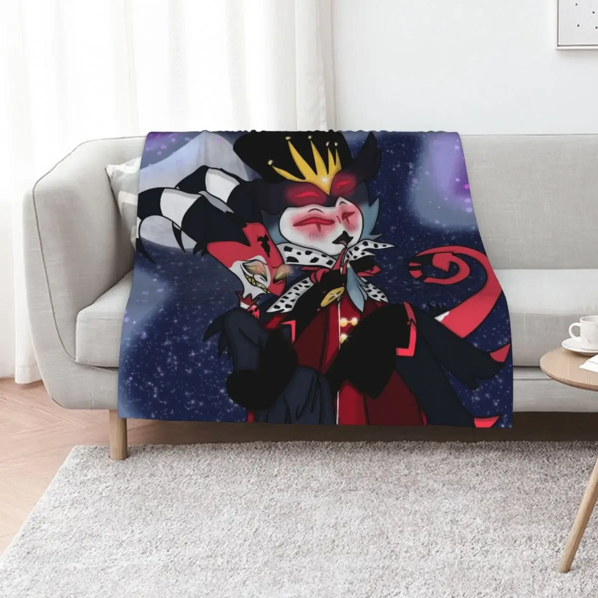 Helluva Boss (Blitzo X Stolas) Throw Blanket Luxury Brand Designers Luxury Designer warm for winter Blankets
Helluva Boss (Blitzo X Stolas) Throw Blanket Luxury Brand Designers Luxury Designer warm for winter Blankets