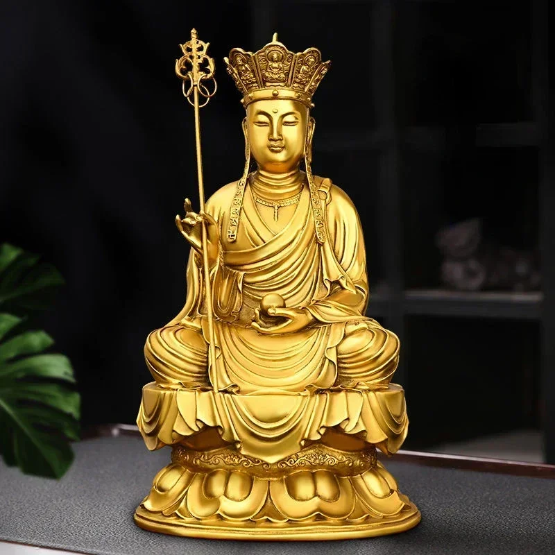 Lucky Copper Earth Store King Statue Buddha Lotus Home Living Room Office Home Sculptures
Lucky Copper Earth Store King Statue Buddha Lotus Home Living Room Office Home Sculptures
