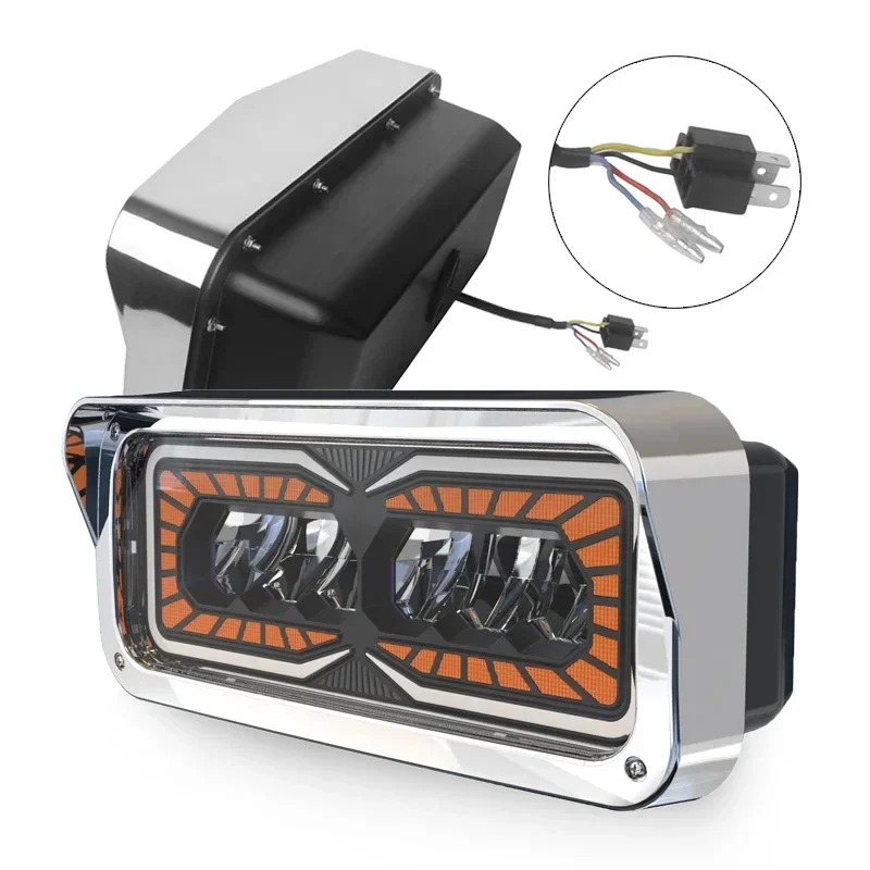 Dual Color LED Halo Ring 12-24V Multi-function Marker Tail Driving Light Truck Motor Car
Dual Color LED Halo Ring 12-24V Multi-function Marker Tail Driving Light Truck Motor Car