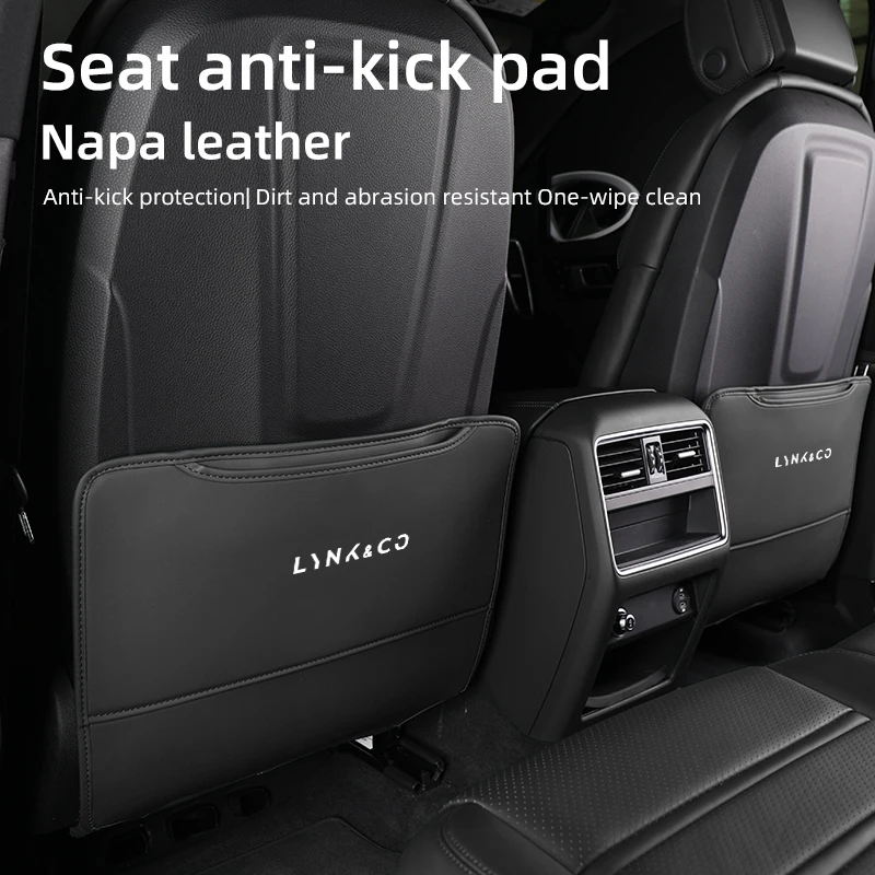 Car Seat Anti-Kick Pad Leather Seat Protector Cover Accessories For LYNK&CO 01 02 03+ 05 06 09 PHEV 09 MHEV
Car Seat Anti-Kick Pad Leather Seat Protector Cover Accessories For LYNK&CO 01 02 03+ 05 06 09 PHEV 09 MHEV