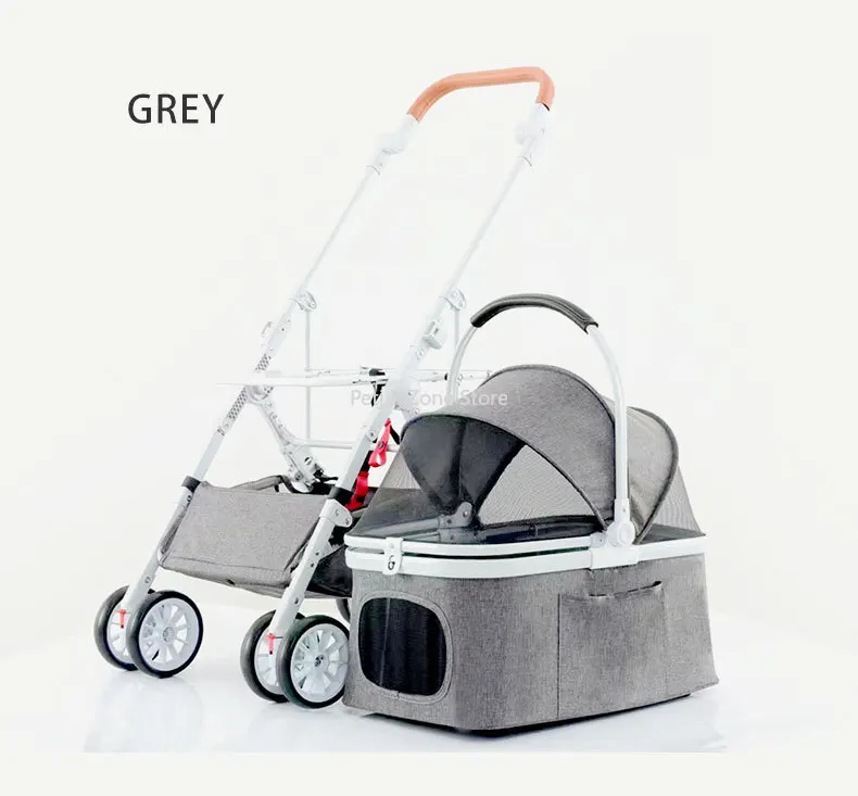 Folding Stroller For Dogs And Cats Pet Transport Trolley Four Rounds Pet Travel Stroller - Foldable With One Hand
Folding Stroller For Dogs And Cats Pet Transport Trolley Four Rounds Pet Travel Stroller - Foldable With One Hand