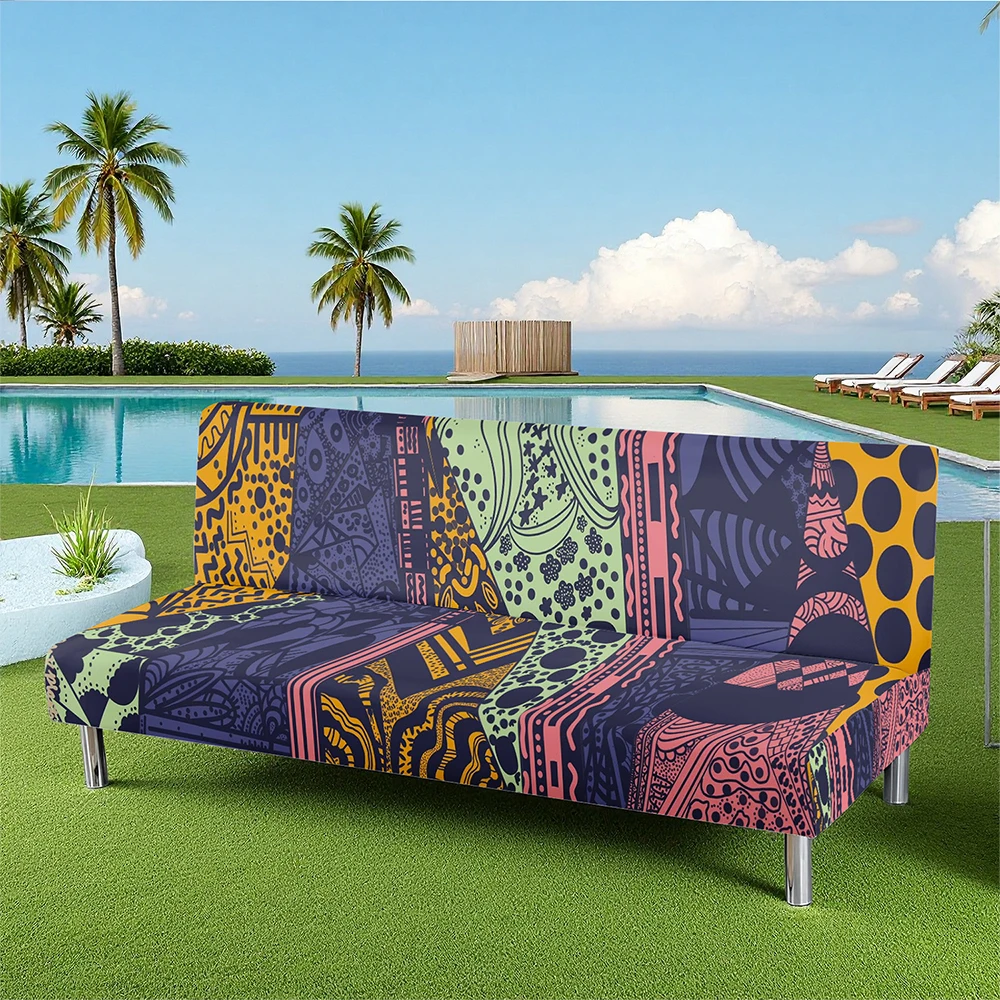 Bohemian Pattern Stretch Sleeper Sofa Cover, Summer Outdoor & Indoor Universal, Milk Silk Fabric, Pet - Fri
Bohemian Pattern Stretch Sleeper Sofa Cover, Summer Outdoor & Indoor Universal, Milk Silk Fabric, Pet - Fri