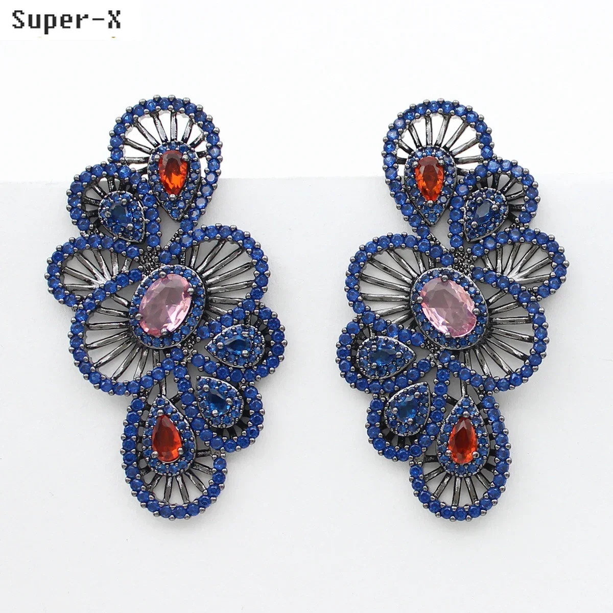 blue Stud Earrings Gold Silver Color Geometrical Curve Shape Feather Leaf Earrings for Women Party Jewelry
blue Stud Earrings Gold Silver Color Geometrical Curve Shape Feather Leaf Earrings for Women Party Jewelry