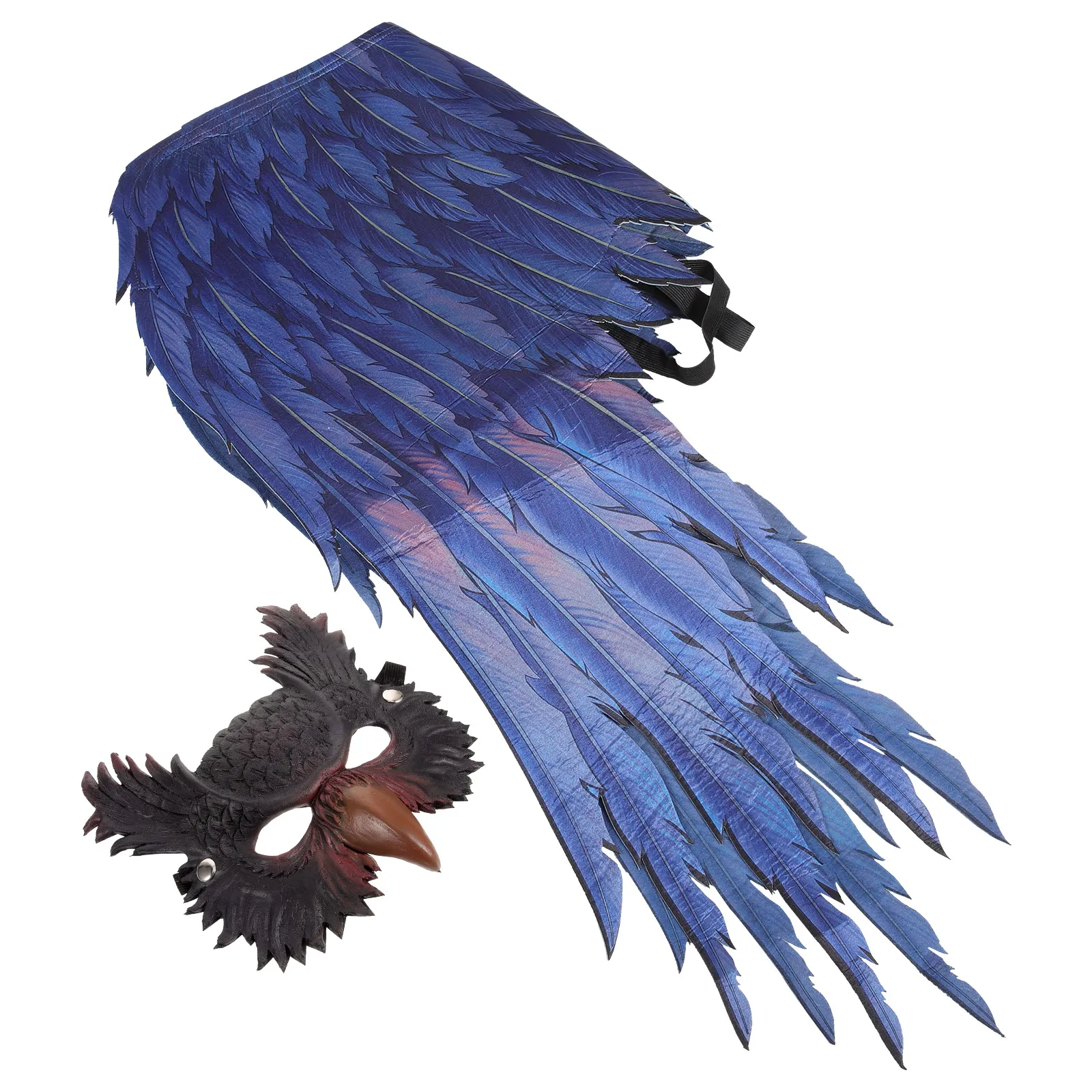 1 Set Cosplay Costume Wing Mask Set Lightweight Halloween Halloween Cosplay Prop Party Fancy Dress Costume Accessory Prop Supply
1 Set Cosplay Costume Wing Mask Set Lightweight Halloween Halloween Cosplay Prop Party Fancy Dress Costume Accessory Prop Supply