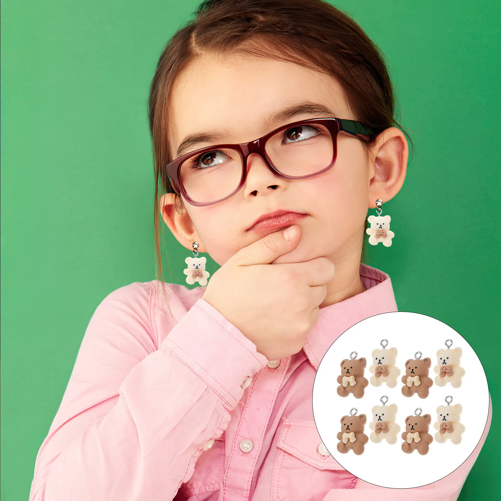 24Pcs Small Bear Charms Resin Jewelry Charms Delicate Lovely Pendant for DIY Jewelry Making Necklace Bracelet Earring Keychain
24Pcs Small Bear Charms Resin Jewelry Charms Delicate Lovely Pendant for DIY Jewelry Making Necklace Bracelet Earring Keychain