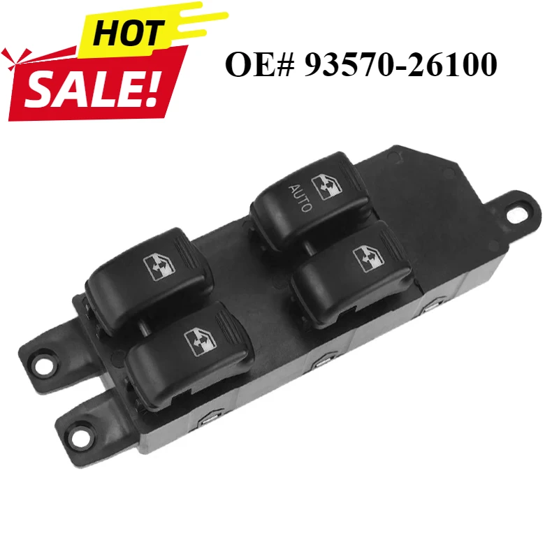 93570-26100 9357026100 New Electric Window Switch Power Window Switch For Hyundai Santa Fe 2001-2006
93570-26100 9357026100 New Electric Window Switch Power Window Switch For Hyundai Santa Fe 2001-2006