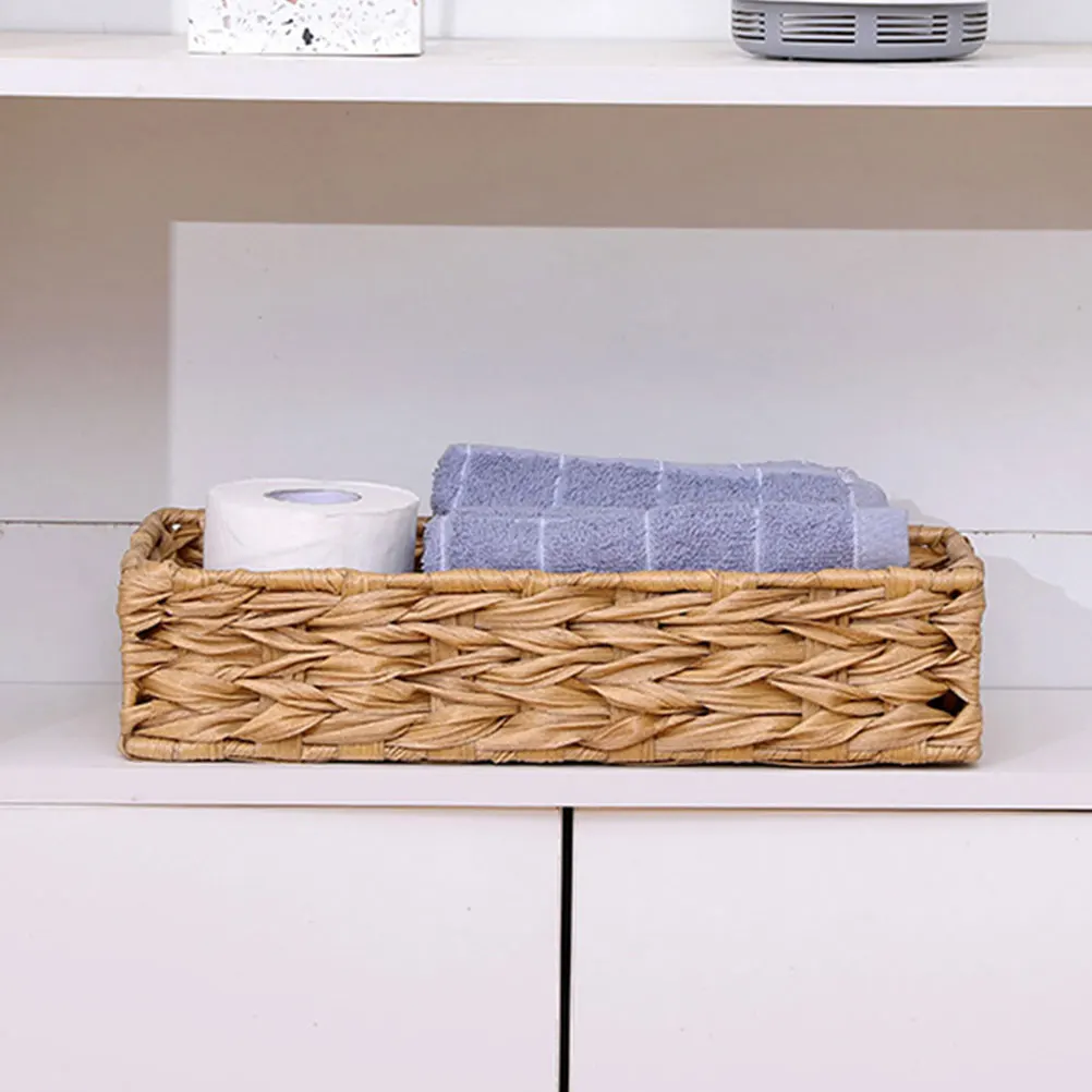 2pcs Storage Basket Set Woven Baskets 35x15x8cm Wheat Kitchen Bathroom Dorm Office Household Supplies Organizer
2pcs Storage Basket Set Woven Baskets 35x15x8cm Wheat Kitchen Bathroom Dorm Office Household Supplies Organizer