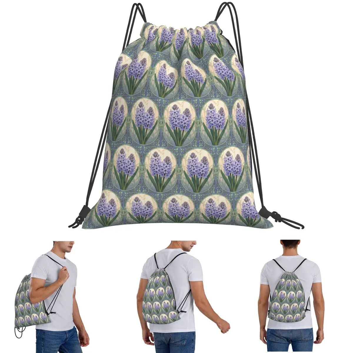 Sonbol Bloom Lilac Hyacinth Of Nowruz Backpacks Fashion Drawstring Bags Sports Bag Book Bags for Travel Students
Sonbol Bloom Lilac Hyacinth Of Nowruz Backpacks Fashion Drawstring Bags Sports Bag Book Bags for Travel Students