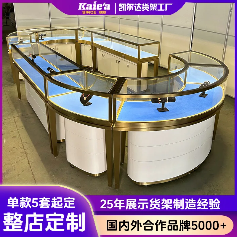 Custom. High-End Jewelry Cabinet Customization Light Luxury Jade Jewelry Show High-Grade Stainless Steel Jewe
Custom. High-End Jewelry Cabinet Customization Light Luxury Jade Jewelry Show High-Grade Stainless Steel Jewe