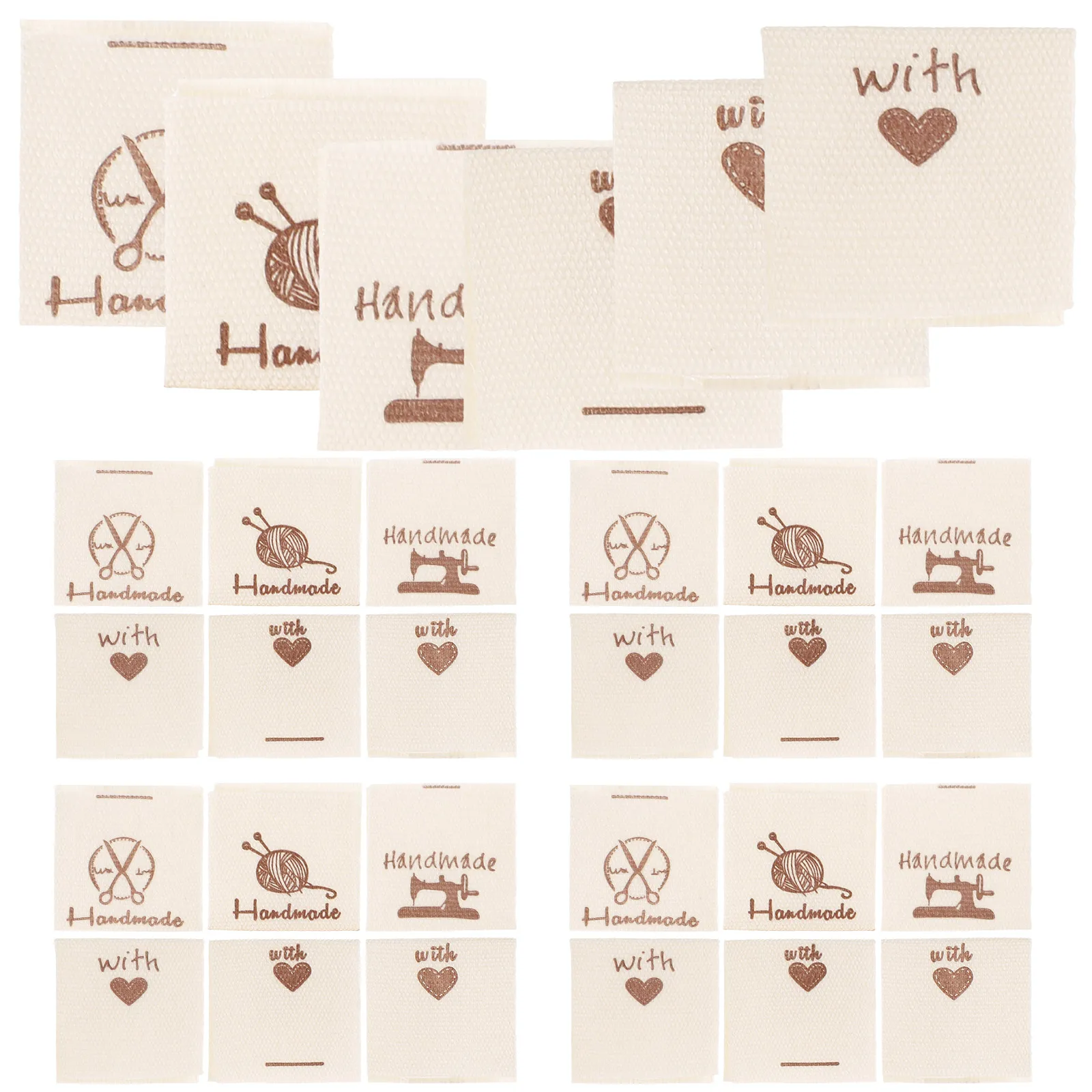 90 Pcs Fabric Labels For Clothes Labels Clothing Tags H made Items Quilt Decoration Crochet Scissors Knit Lightweight DIY Gifts
90 Pcs Fabric Labels For Clothes Labels Clothing Tags H made Items Quilt Decoration Crochet Scissors Knit Lightweight DIY Gifts