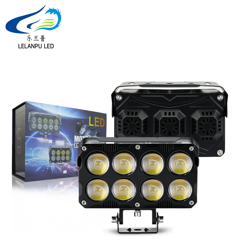 1PC Motorcycle LED Spot Light Dual Color High Low Beam Fog Lamps for Car Trucks SUV UTV 12V 24V Lens Headlight Driving Light
1PC Motorcycle LED Spot Light Dual Color High Low Beam Fog Lamps for Car Trucks SUV UTV 12V 24V Lens Headlight Driving Light