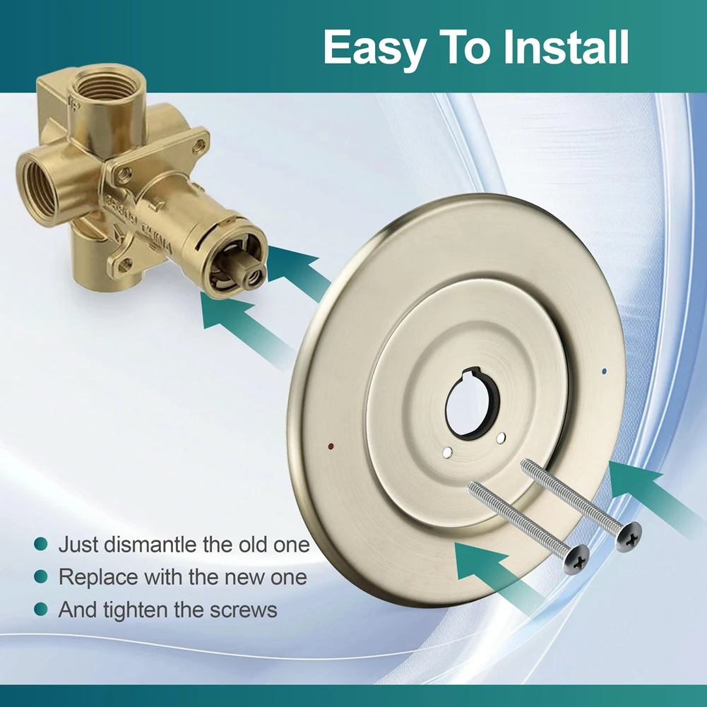 Сменный паштет накладки для коллекции Moen 16090, Chateau, подходит для ванны и смесителя для душа с одной ручкой
Сменный паштет накладки для коллекции Moen 16090, Chateau, подходит для ванны и смесителя для душа с одной ручкой