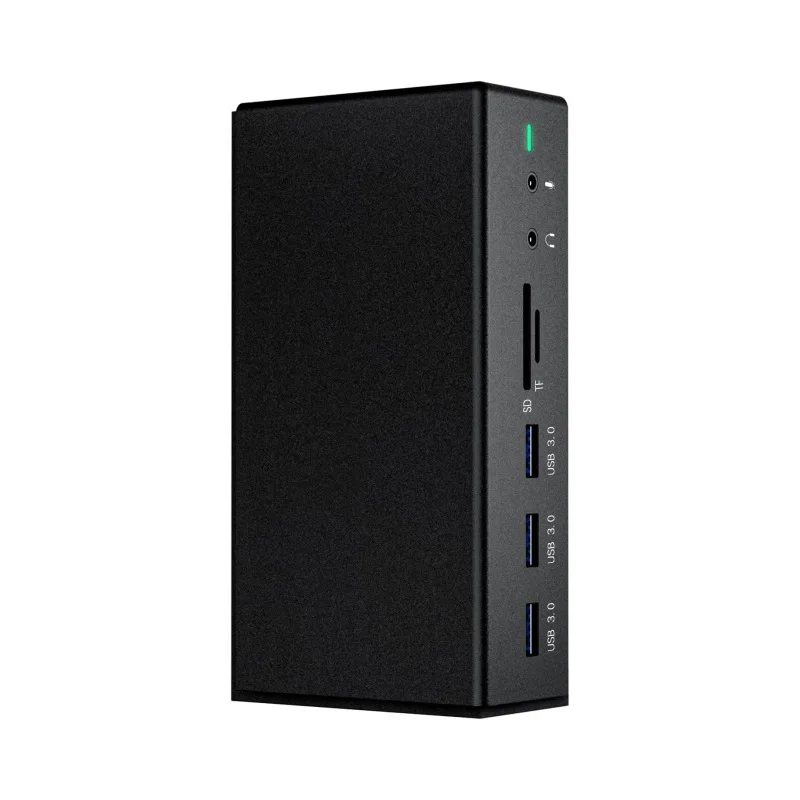 15 IN 1 DisplayLink Docking Station, Docking Station 3 monitors with Dual HDMI,VGA,USB3.0,Ethernet,PD for MacBook Pro/Air/Dell
15 IN 1 DisplayLink Docking Station, Docking Station 3 monitors with Dual HDMI,VGA,USB3.0,Ethernet,PD for MacBook Pro/Air/Dell