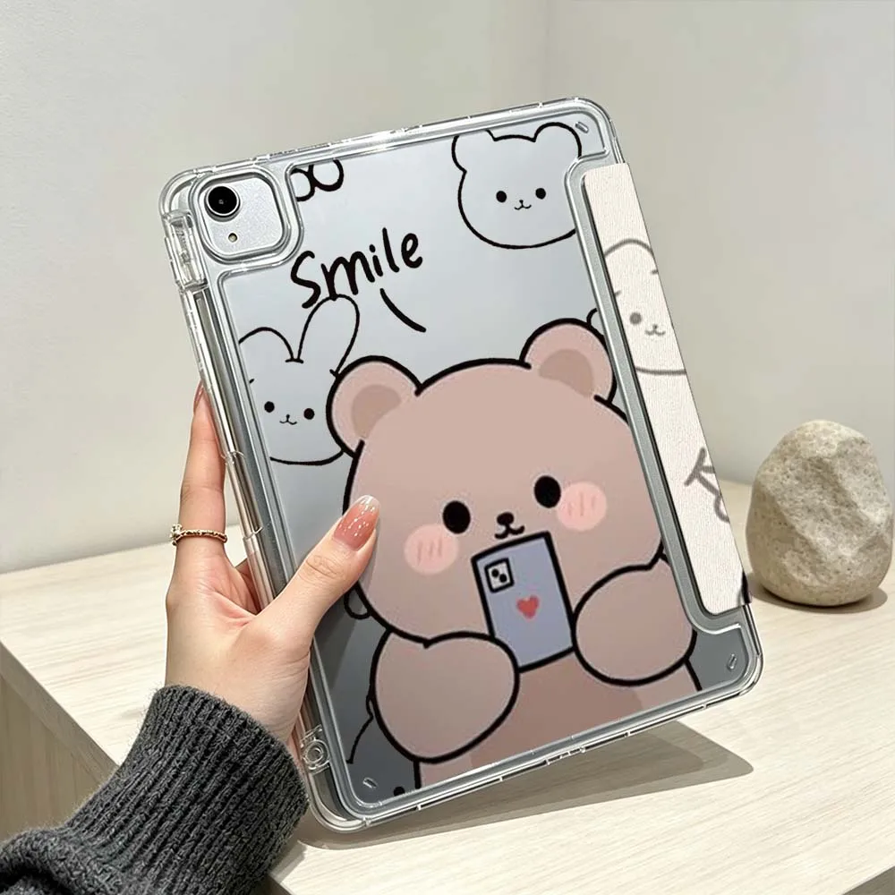 Cute Bear Pattern For iPad Pro Air mini 6 5 4 3 2 1 11th 10th 6th 5th M5 M4 M3 M2 9gen Foldable 3Y Tablet Case Soft
Cute Bear Pattern For iPad Pro Air mini 6 5 4 3 2 1 11th 10th 6th 5th M5 M4 M3 M2 9gen Foldable 3Y Tablet Case Soft